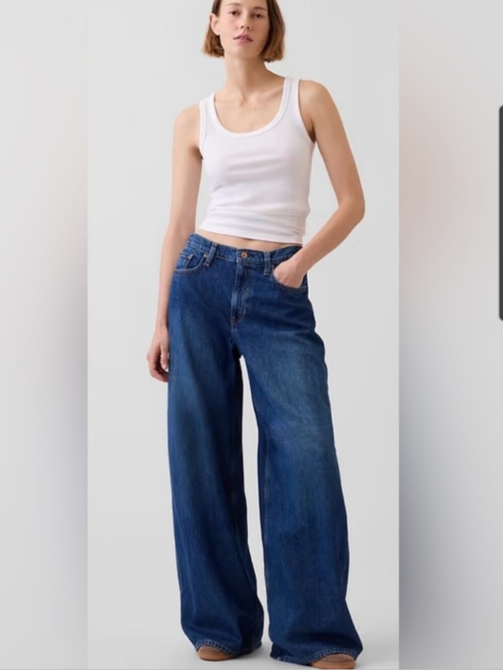 GAP Extra Baggy Low Rise Jeans Wide Leg 26/2S
